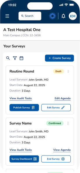 Survey Tool Mockup