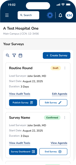Survey Tool Mockup